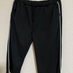 ジャージ 下 ハーフパンツ 黒