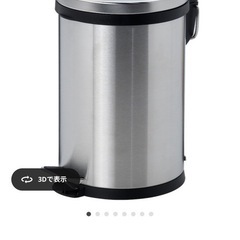 値下げ交渉可！　机　テーブル　ガラス　ゴミ箱　IKEA