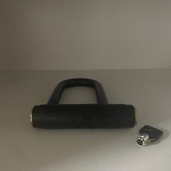 自転車　防犯ロック　鍵１つ　の画像