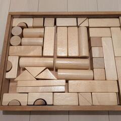 木製積み木(知育玩具)の画像