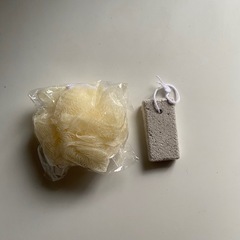 ボディネットと軽石