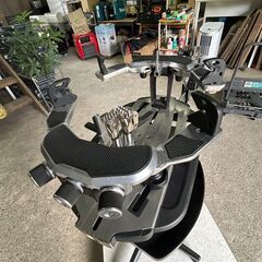 【予約】 美品・工具付】GAMMA 5003 テニス 6点支持 ストリングマシン その他