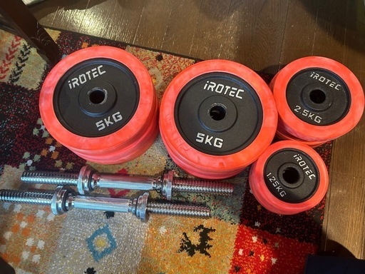 iROTEC  ダンベル60kg(片手30kg)