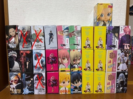 フィギュアバラ売りも可能