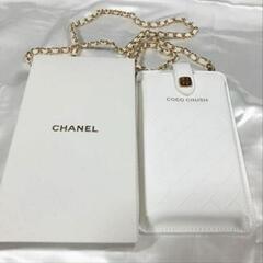CHANEL♥ シャネル♥ノベルティ♥スマホポーチ♥ゴールドチェ...