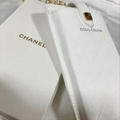 CHANEL♥ シャネル♥ノベルティ♥スマホポーチ♥ゴールドチェーン付♥ショルダー♥ ポーチ♥只今♦CHANEL♦商品サービス品。♥付きの画像