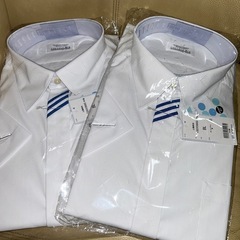 「決まりました」山陽高校カッターシャツ 