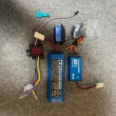 ラジコン　メカ　セット　バッテリー　放電器付き