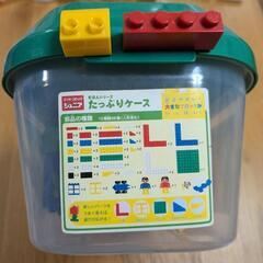 レア　ダイヤブロックジュニアきほんたっぷりケース＋LaQミニドラッグレーサーとその他パーツセット　アンパンマン人形付きの画像