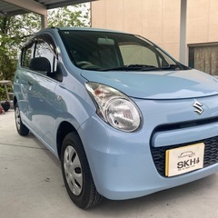【岐阜】H25 スズキ アルト 低燃費 低走行 車検8年9月 短...