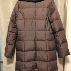 ダウンコート　1号　丸襟　ファスナーポケットの画像