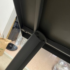 5/15引き取りまで　ダイニングテーブル グレー単色　の画像