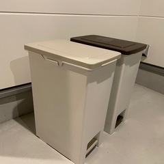 【2点セット】　45Lゴミ箱の画像