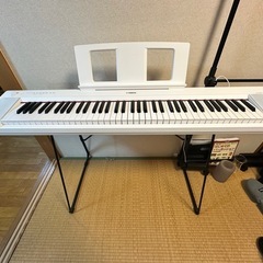 電子 キーボード piaggero Np-35 ホワイト