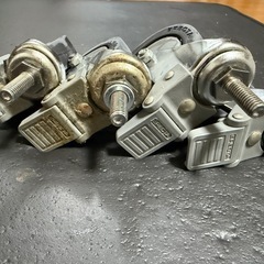エレクターのキャスターお売りいたします。の画像