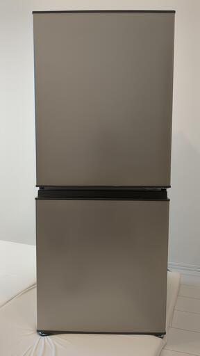 アクア AQUA 冷蔵庫 冷凍冷蔵庫 2ドア 右開き 135L AQR-14PBK-S シャイニーシルバー