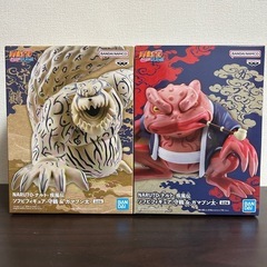 【人気】 ナルト ソフビフィギュア 守鶴 ガマブン太 2種セット...