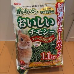 うさぎ用　ジェックス香りきわだつおいしいチモシー　1.1kgの画像