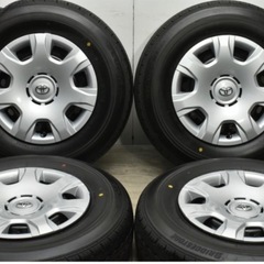 ハイエース　新車外し　　タイヤホイールセット