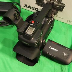 現地引取りも可 Canon 4K 業務用ビデオカメラ XA60 20倍ズーム ＋