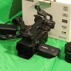 Canon 4K　業務用ビデオカメラ XA60  20倍ズーム ...
