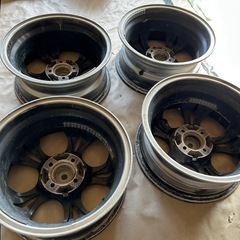 深リム!　インターミラノ Voltec 15インチ　ホイール　4H PCD100 6.5J +35 の画像