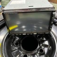 テンパータイヤと三菱ナビ差し上げます。の画像