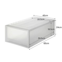 【受渡し終了】無印良品ＰＰ衣装ケース引出し式