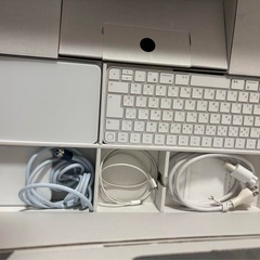 ク*エ様 Apple iMac m1 本体と付属品 お取引中】Apple iMac M1 青 512GB SSD / M1 16GB