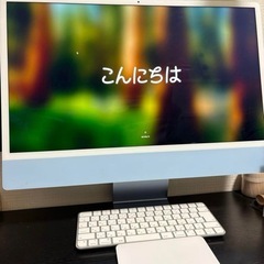 Apple iMac M1 青 512GB SSD / M1 16GB