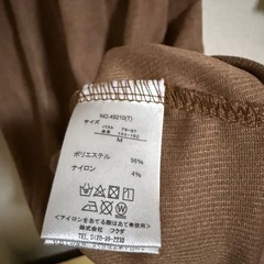ワンピース ブラウン Ꮇの画像