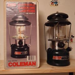 コールマン1993年ヴィンテージランタン：箱付き美品