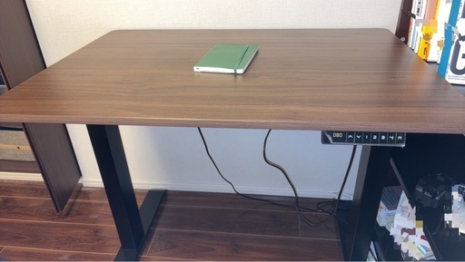 【美品、定価70,000弱】山善　電動昇降デスク