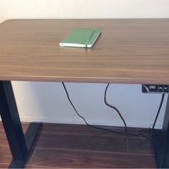 【美品、定価70,000弱】山善　電動昇降デスク