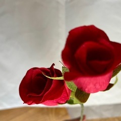 〈ギフトにも〉紙製のお花の画像