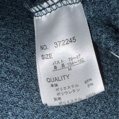 シャツレイヤードチュニック グリーン  Ꮇの画像