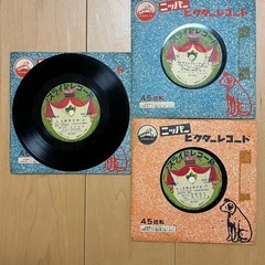 再開！昭和のミニレコード7枚差し上げます。の画像