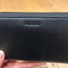 【お取引中】PRADA メンズ　長財布 の画像