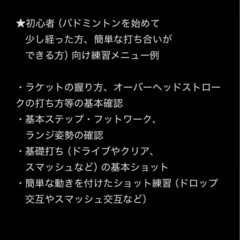 東京　バドミントン個人・グループレッスン【どんなレベルの方でも大歓迎です！】Private Badminton lesson in Tokyoの画像