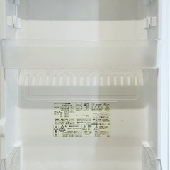 (送料無料) 2020年 美品 167L 冷蔵庫 プラズマクラスター SHARP 自動霜取り ⑩の画像