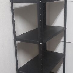 スチール棚5段（約 幅60cm奥行30cm高150cm）1
