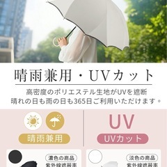 【新品未使用】① 【継ぎ目がない 花びら傘】レディース傘 晴雨兼用 傘 16本骨 軽量 長傘 110cm 日傘 雨傘 超撥水加工 耐久 頑丈 抗風 男女兼用 ロング傘 おしゃれ きれいめ ジャンプ式 大きい 遮光 UVカット 紫外線カット ワンタッチの画像