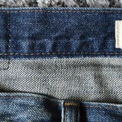 GAPギャップ　SKINNYジーンズ プレミアムセルビッジデニム 33×32の画像
