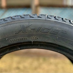 【2本】ミシュラン X-ICE3 スタッドレスタイヤ 235/55R20の画像
