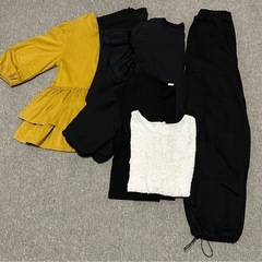 レディース、カットソー、パンツ