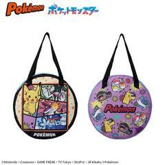 【新品】ポケットモンスター プラチナムザッカコミックアート風収納バッグ  全2種(バラ売りOK)の画像