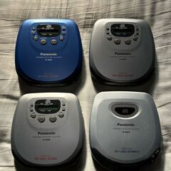 パナソニック Panasonic ポータブルCDプレーヤー 4台...