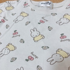 ミッフィーＴシャツ（100〜120）の画像