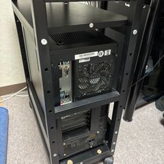 GALLERIA XV（ストレージなし・内部汚れあり）＋ DEWEL パソコンワゴンの画像