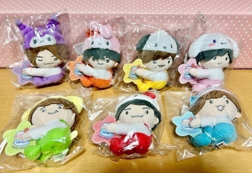 未開封 なにわ男子 ぬいぐるみ サンリオ ローソンコラボ